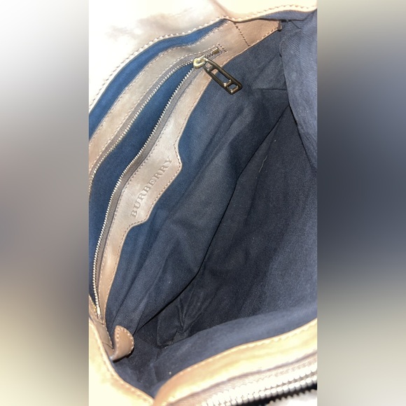 Burberry House Check Canvas Tote top handle/ Shoulder Bag - Picture 4 of 16